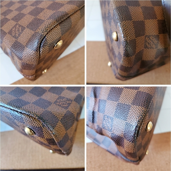 Auth Louis Vuitton Kensington Damier Ebene Bag - Picture 9 of 12